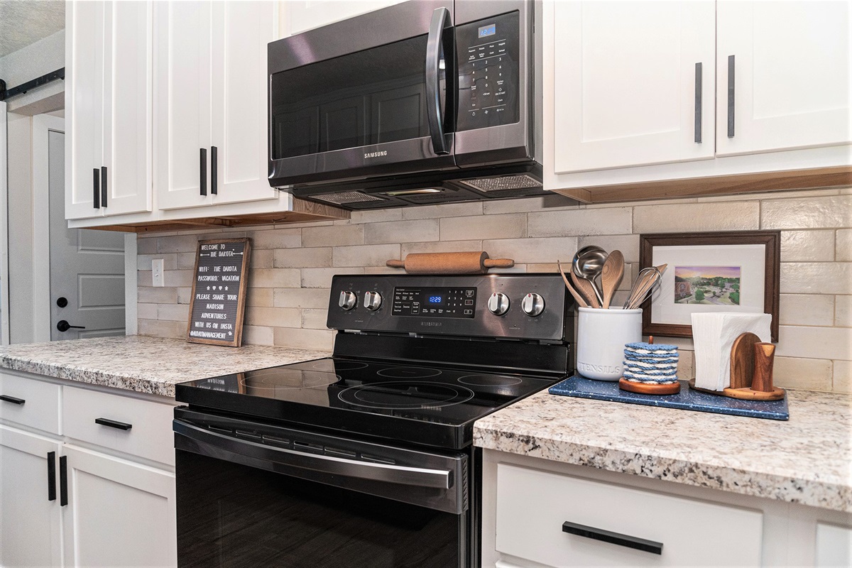 Fully stocked Kitchen