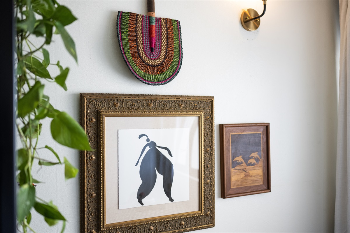 From curated d&eacute;cor to handcrafted details, this space is a true gem.