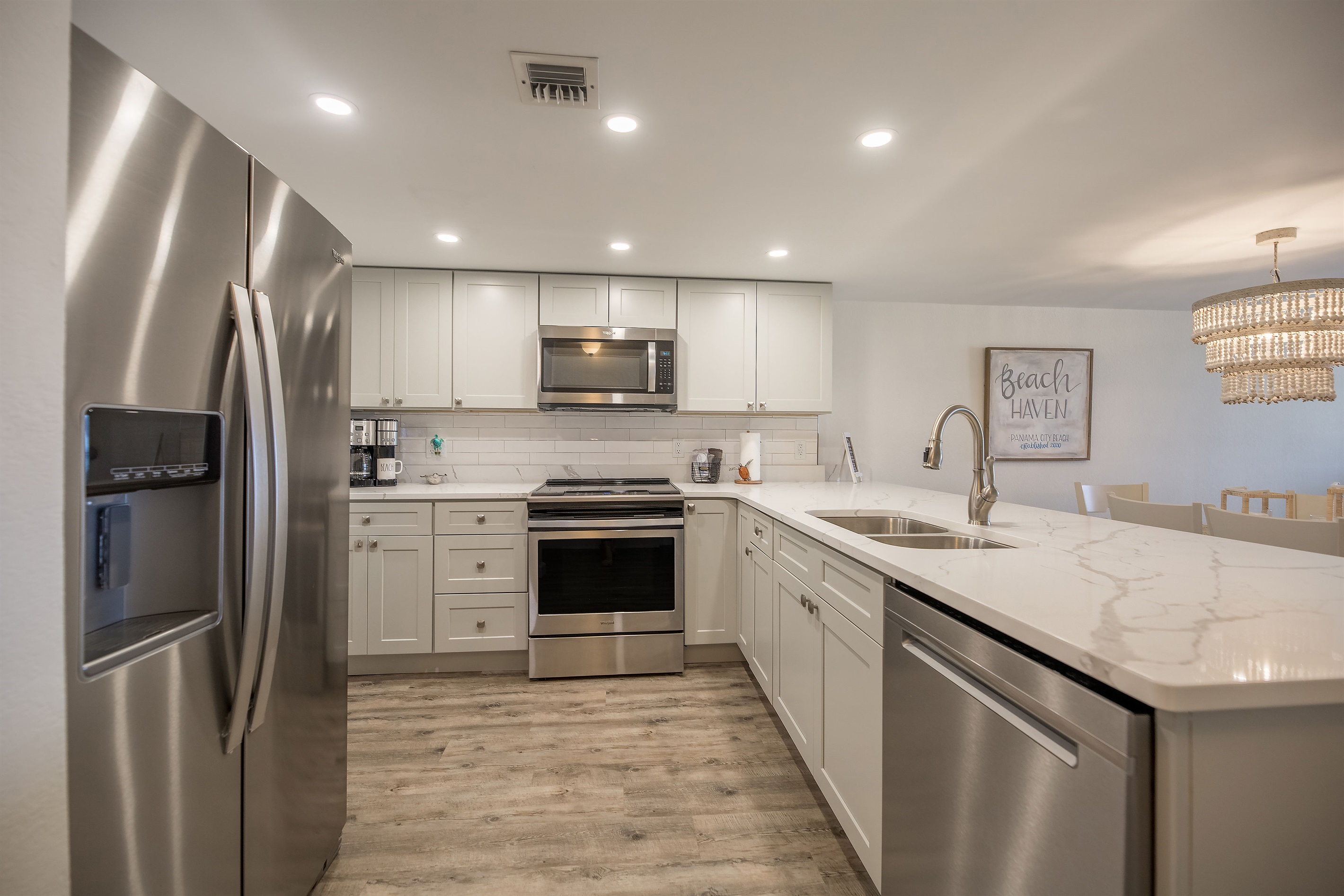Completely updated kitchen.