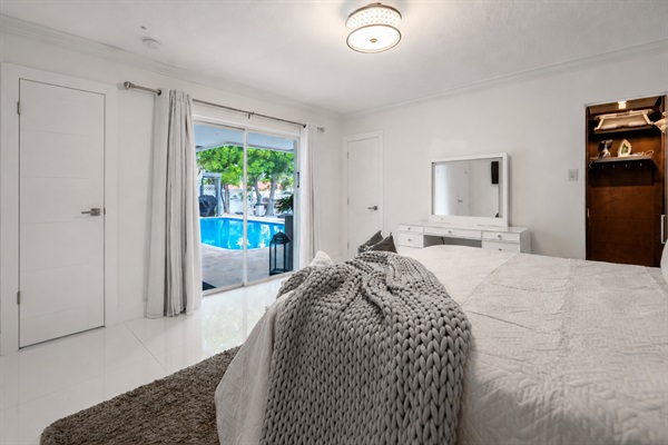 Modern king suite perfect for restful stays