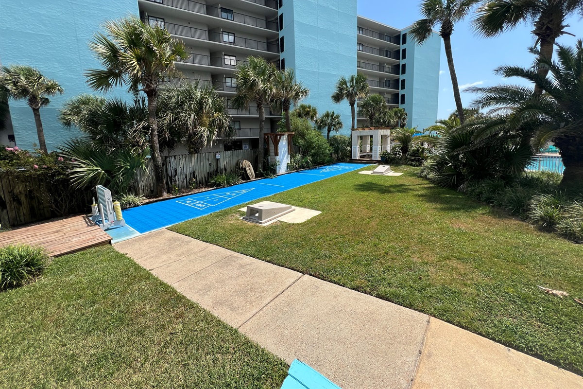 Shuffleboard and Cornhole