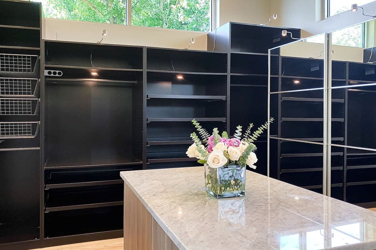Master bedroom closet
