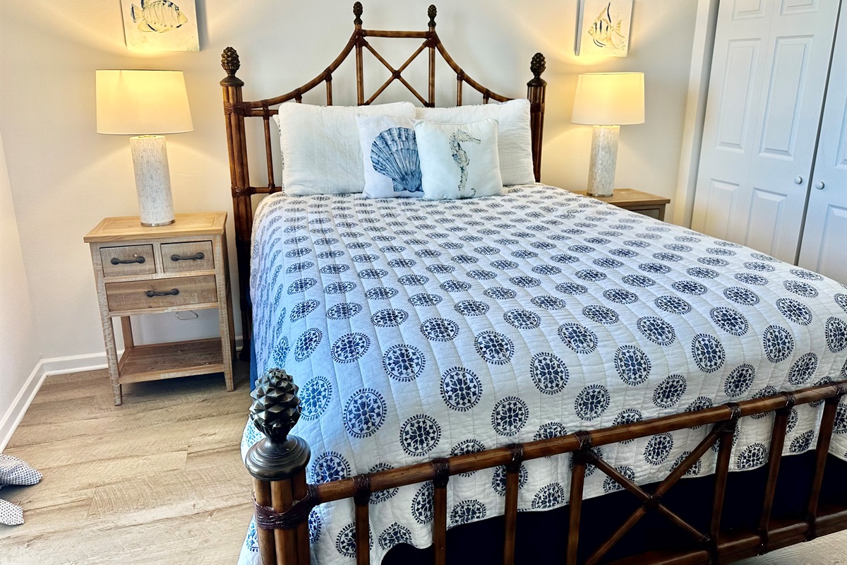 Nice sized closet for your things!