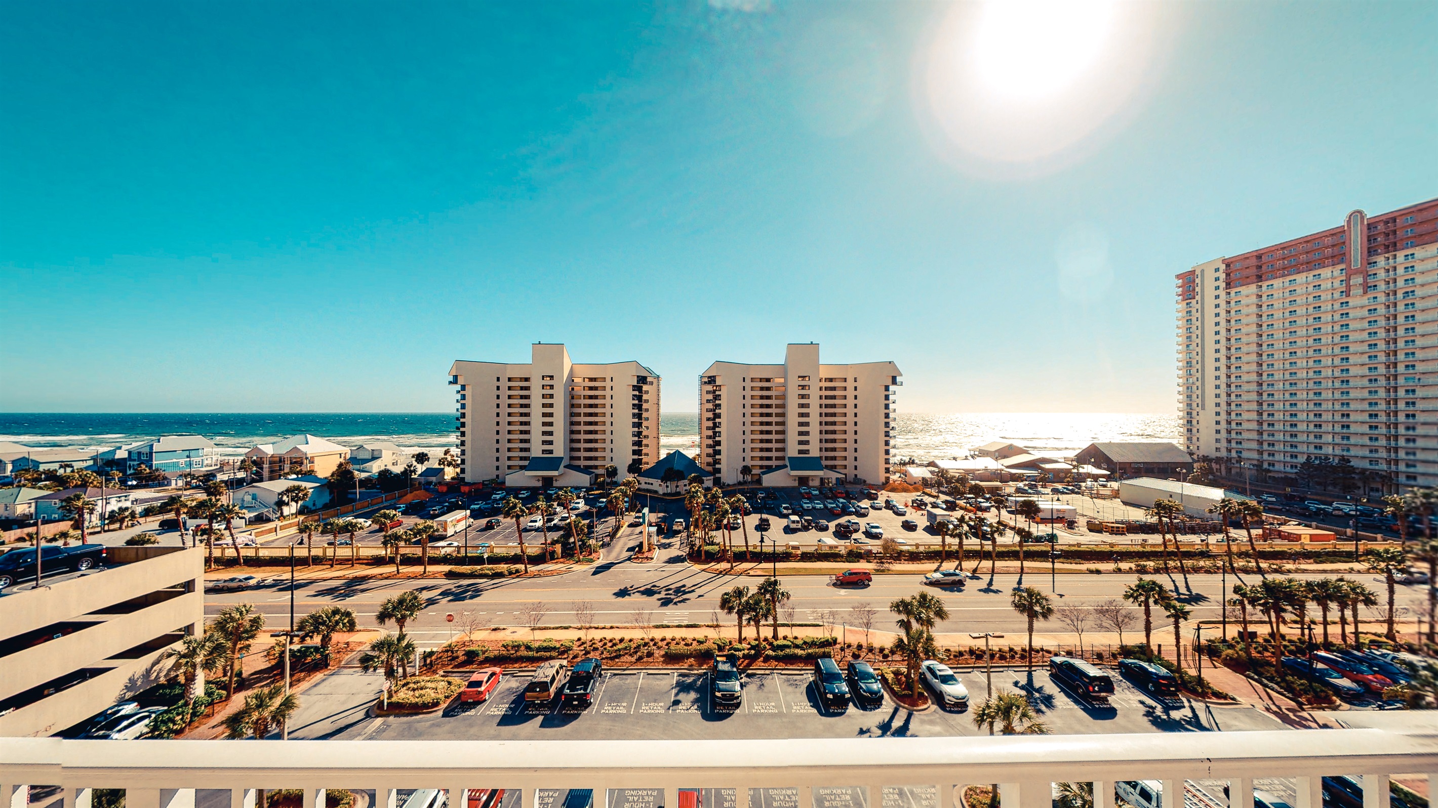 Views from balcony