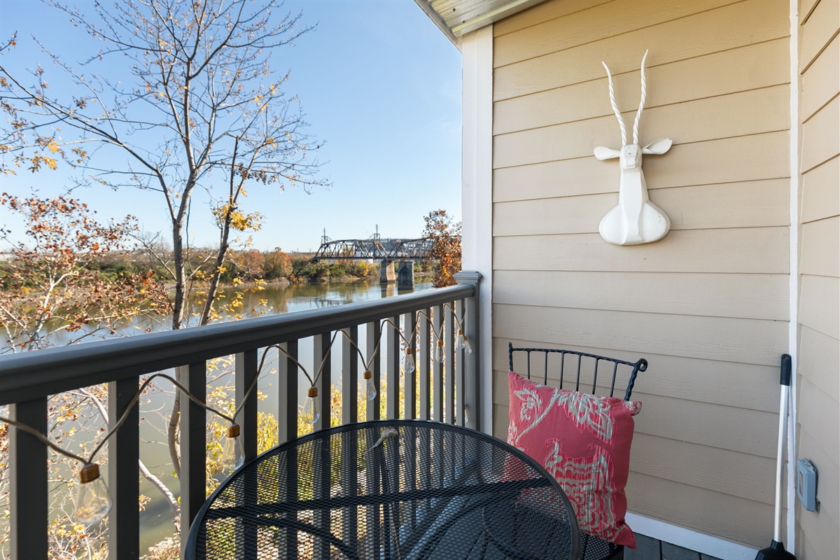 Your private view on the balcony