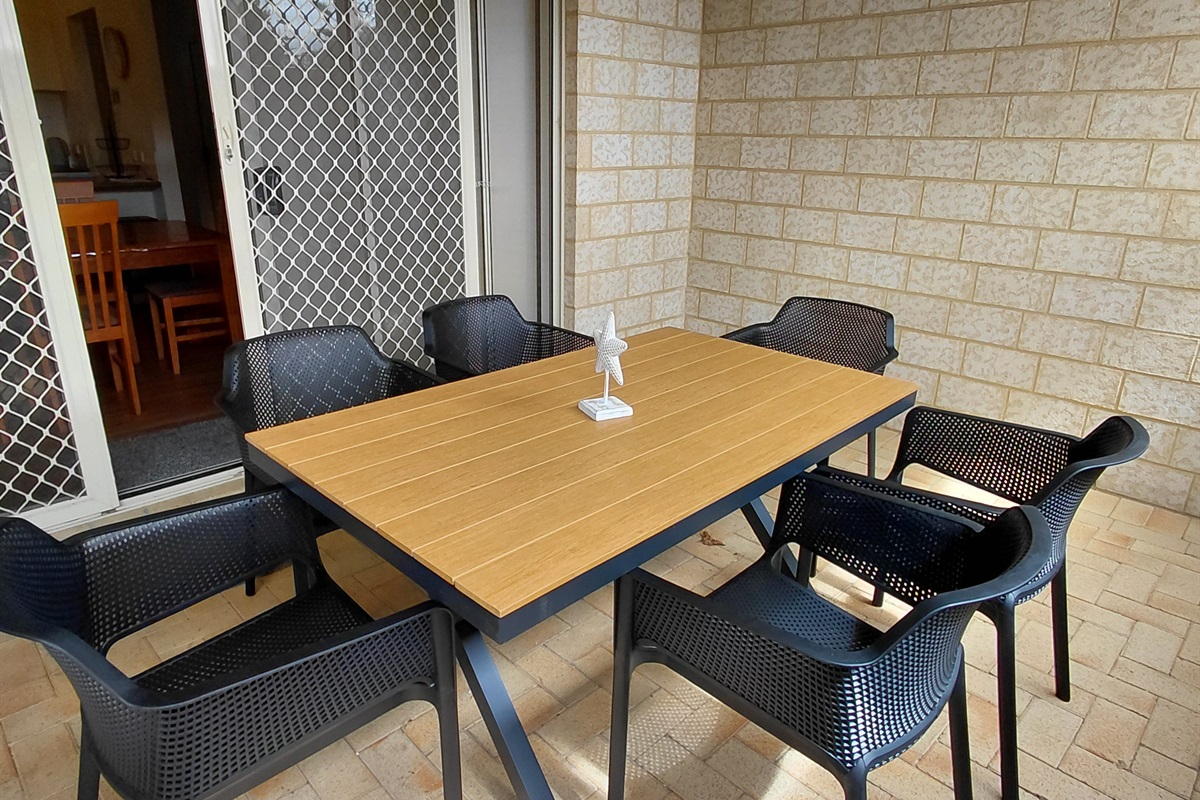 Alfresco BBQ area