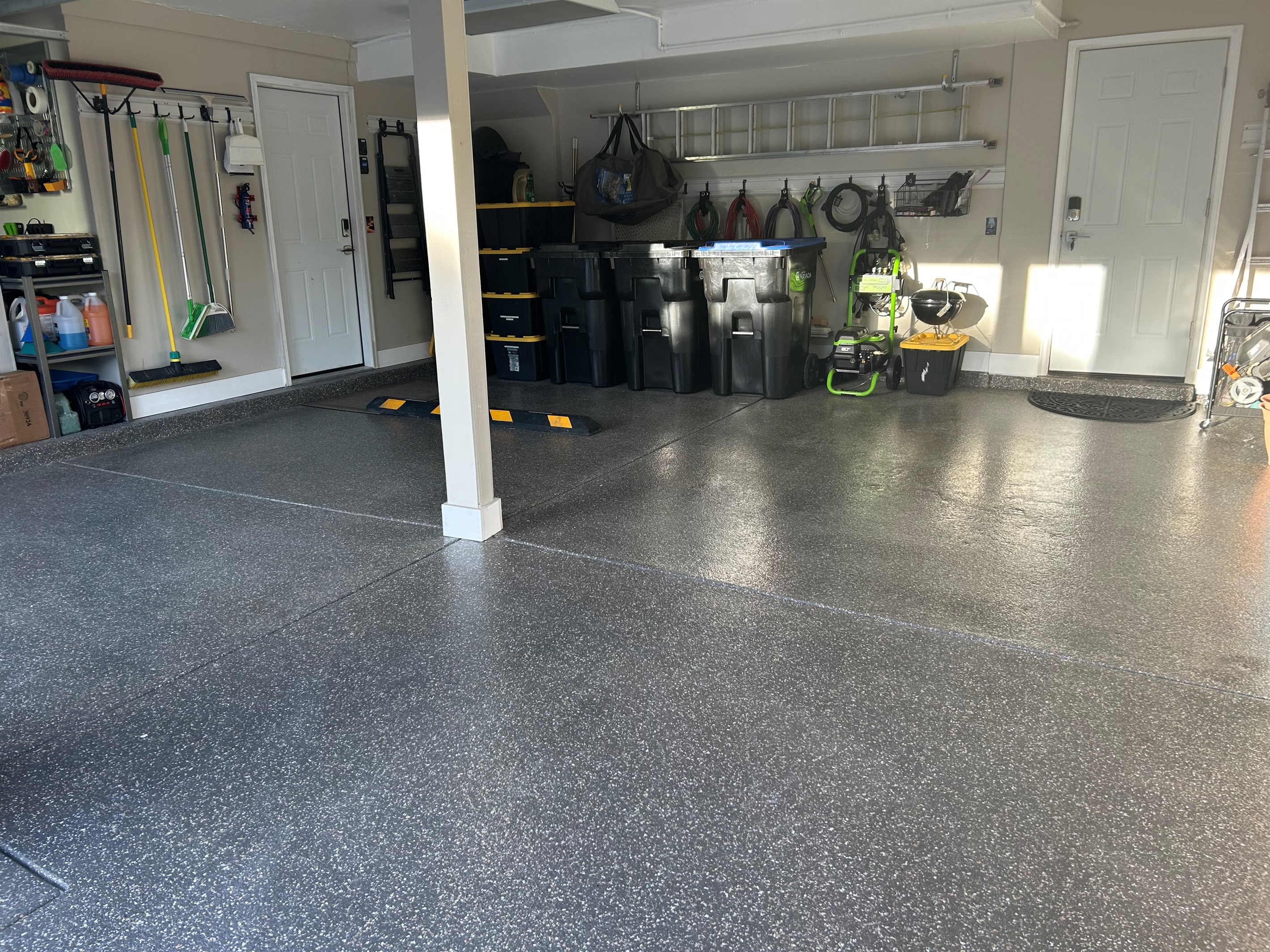 Clean sweep — 2-car garage with EV charger + 3 driveway spots