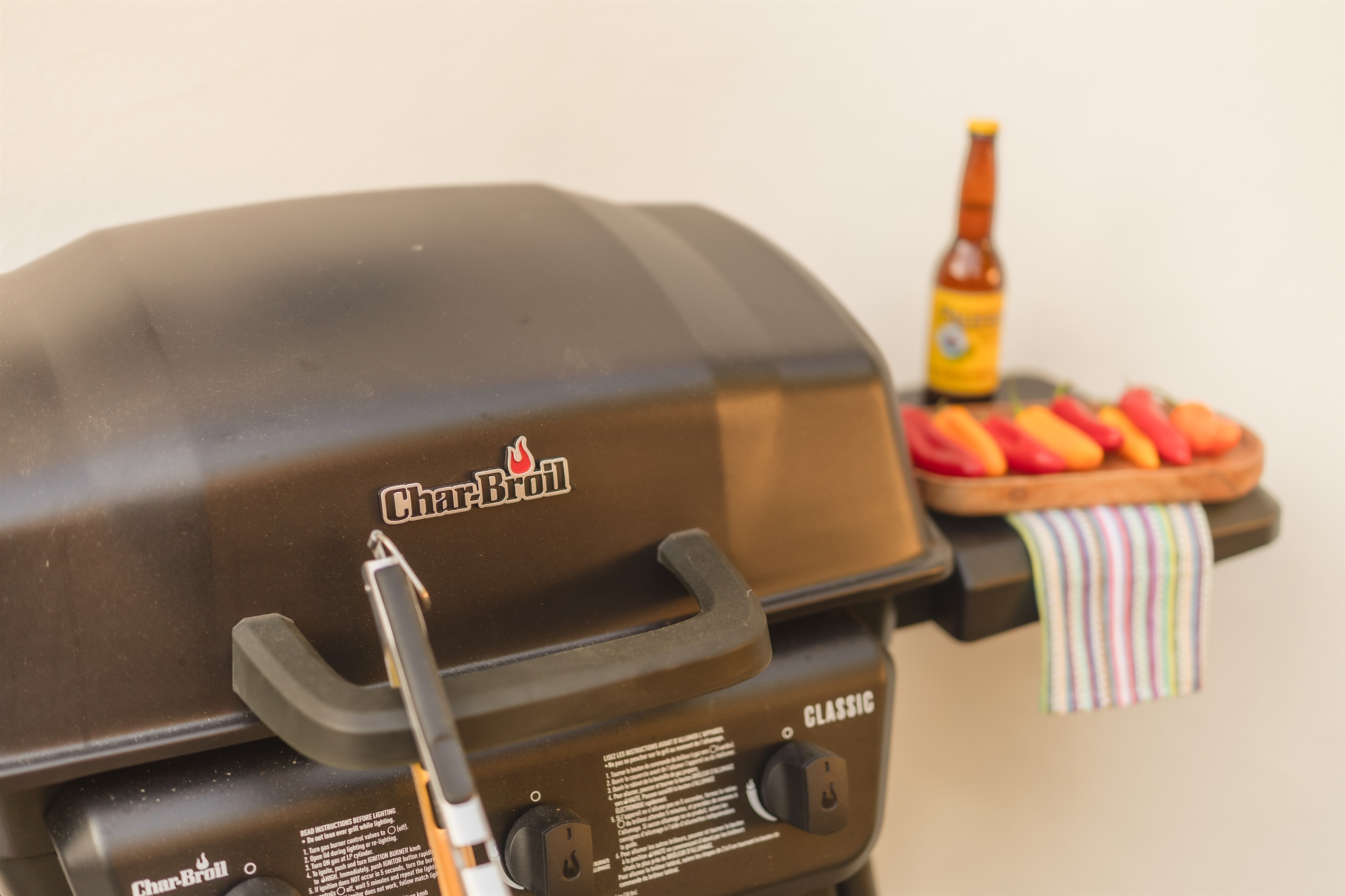 Grill, chill, repeat 🔥🍻 Whether you're flipping burgers or veggie skewers, our backyard BBQ setup is ready for your sunset feast.