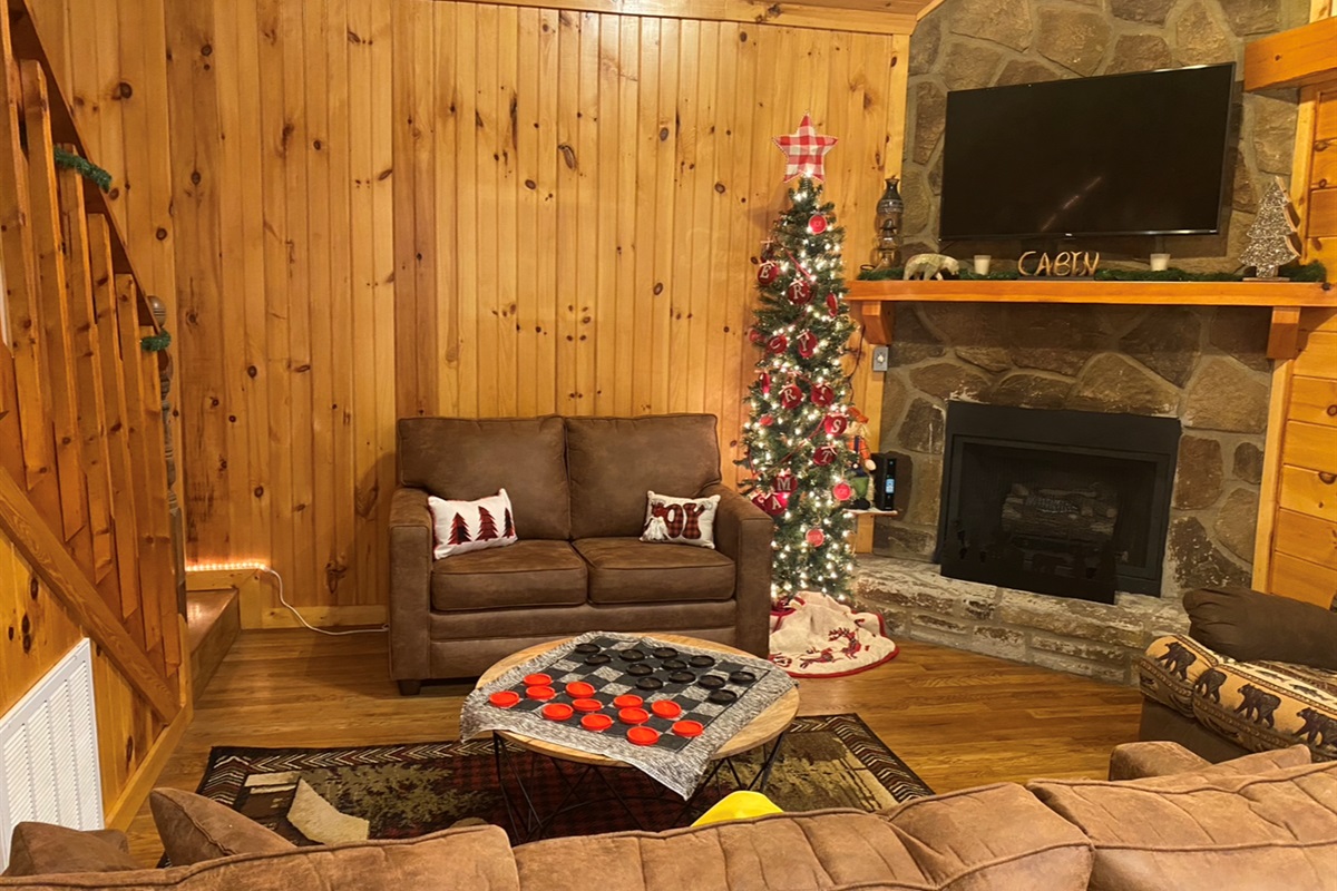 We decorate for Christmas!