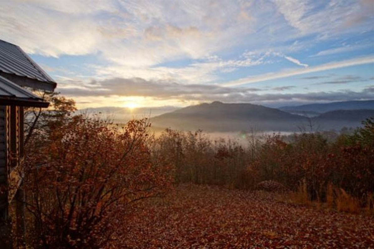FALL SUNRISE VIEW