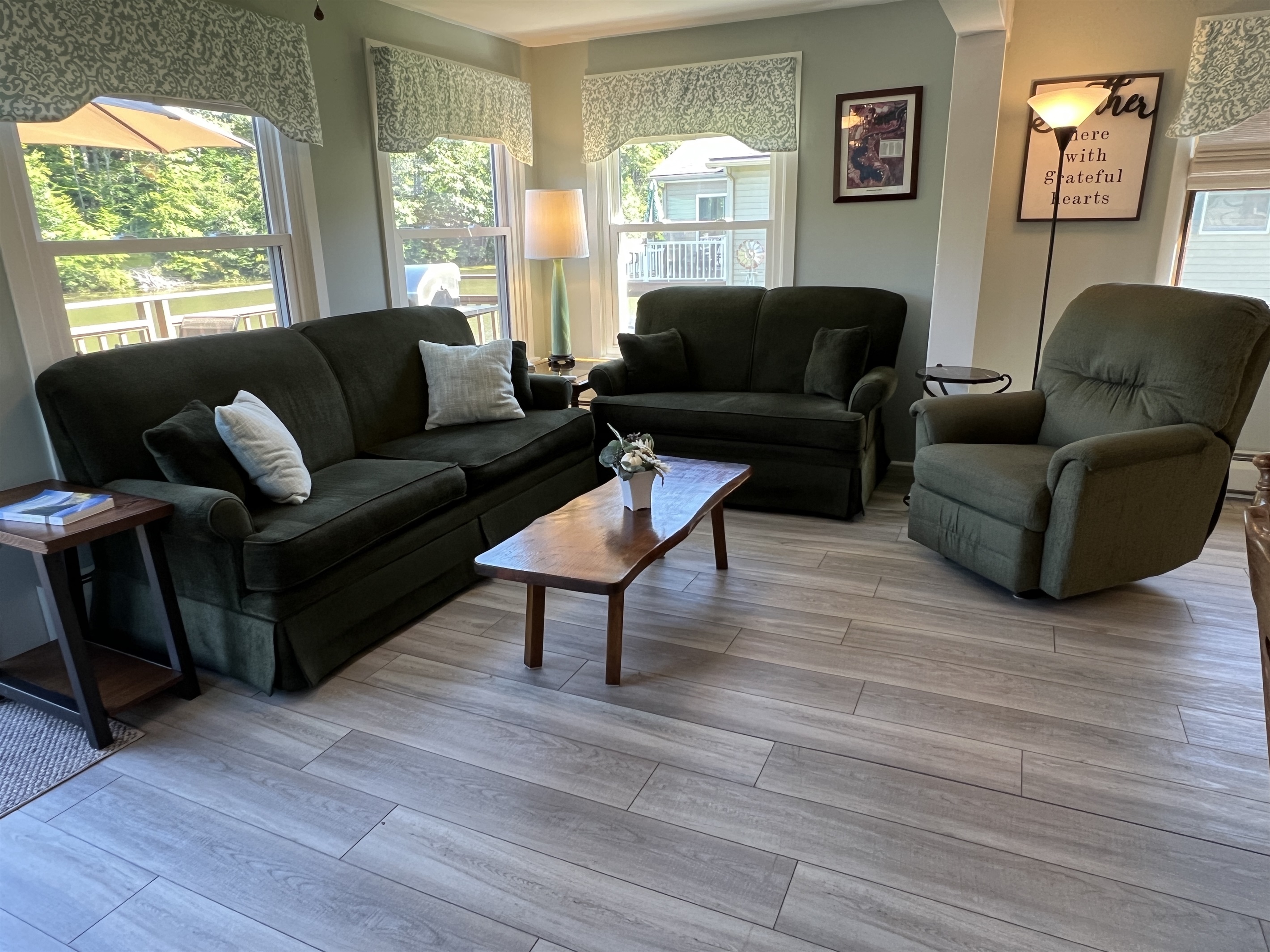 Living area with a view