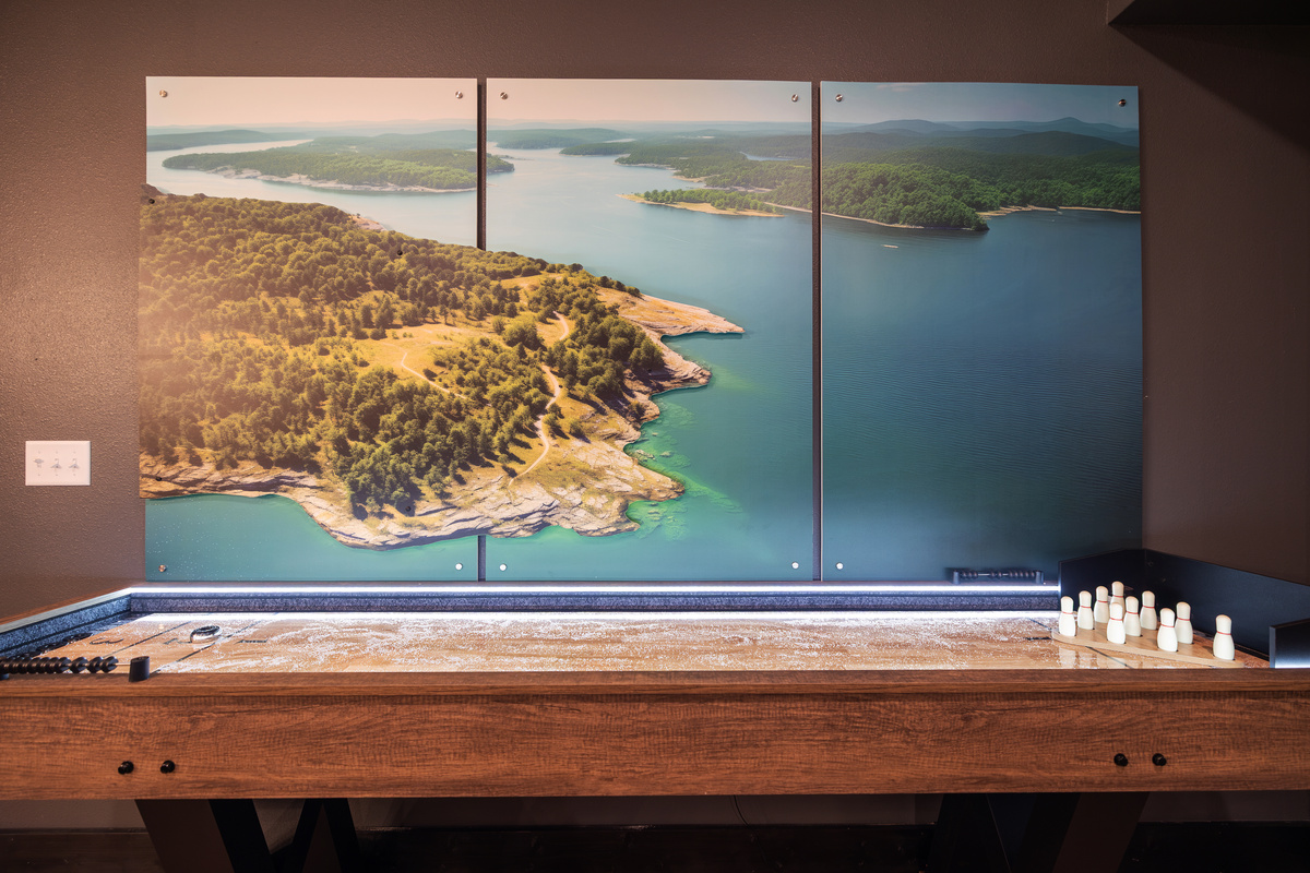 The Table Rock shoreline stretches behind every shot you take.
