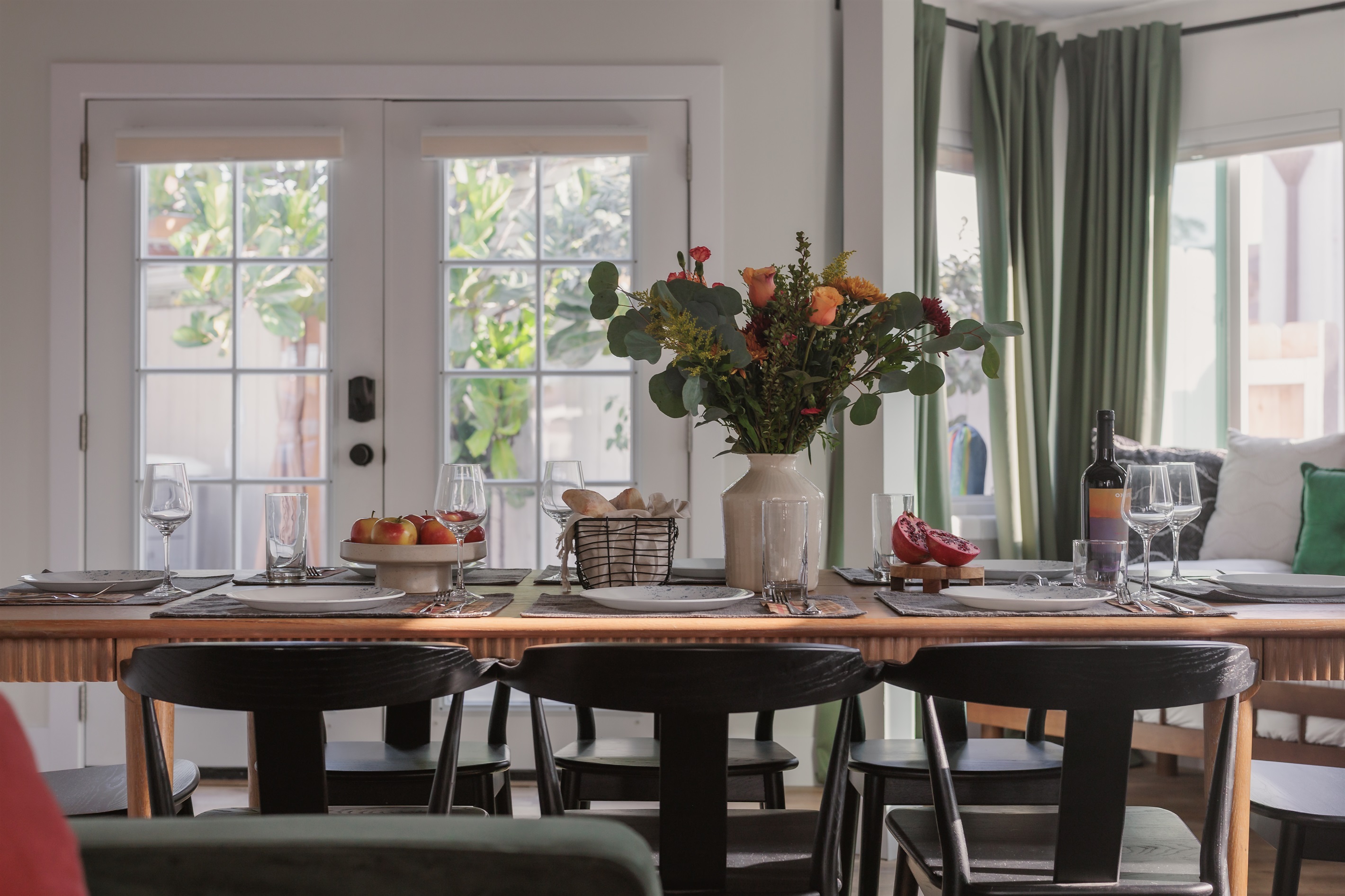 Dining Room: Bright and inviting space perfect for memorable meals and gatherings in sunny San Diego!