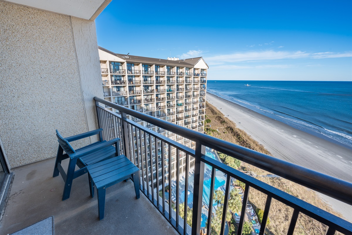 Amazing View from the Balcony!