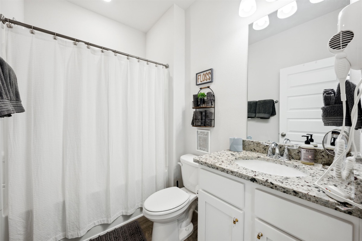 Lower level Full Bathroom