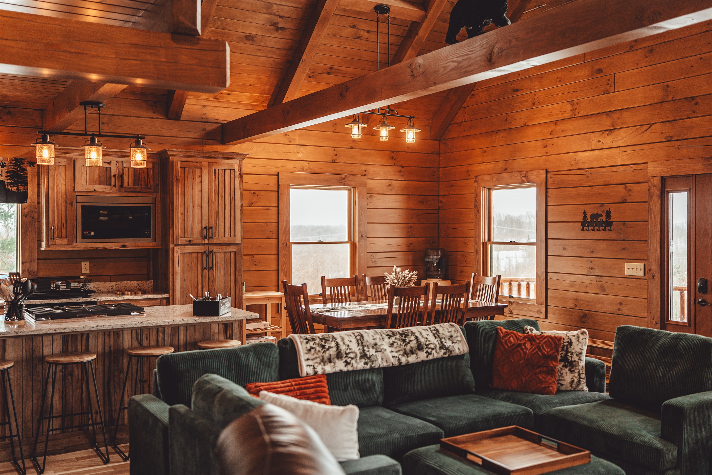 Dining Table Seats 6, Large Island Seats 4