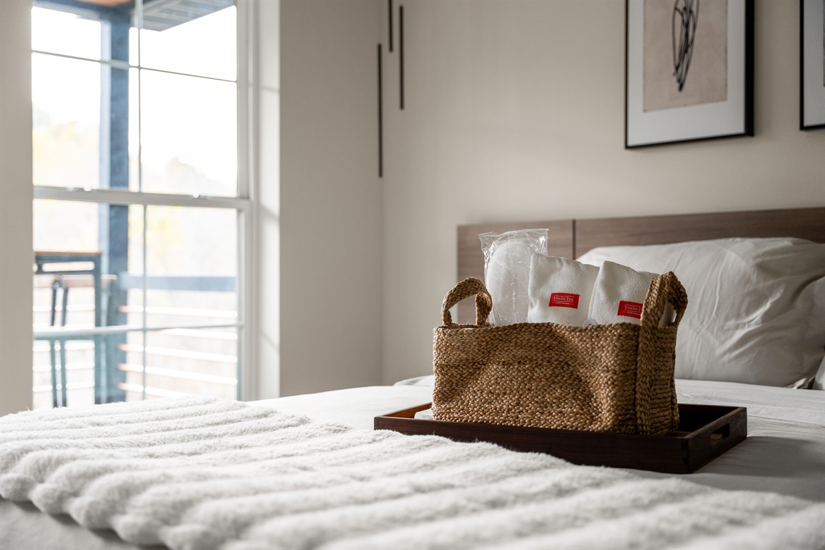 Queen Bed Robes and Slippers