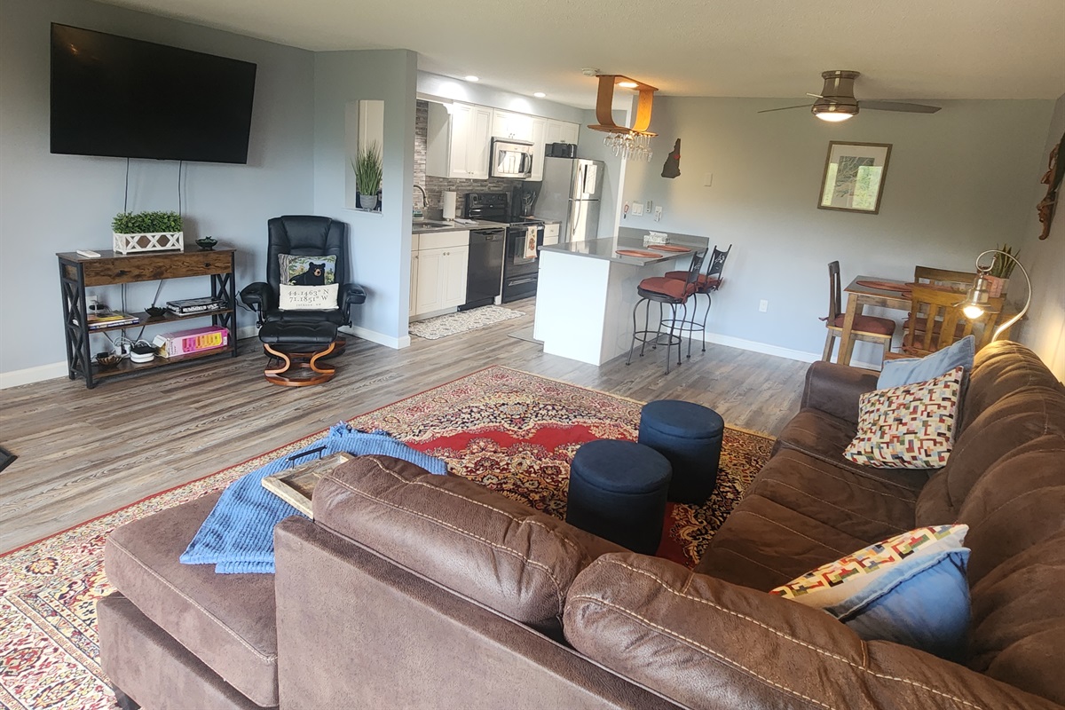 Open concept living room