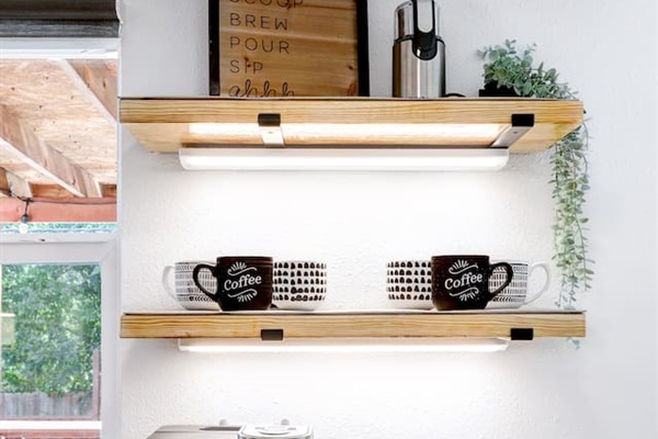 Coffee Maker with Coffee provided