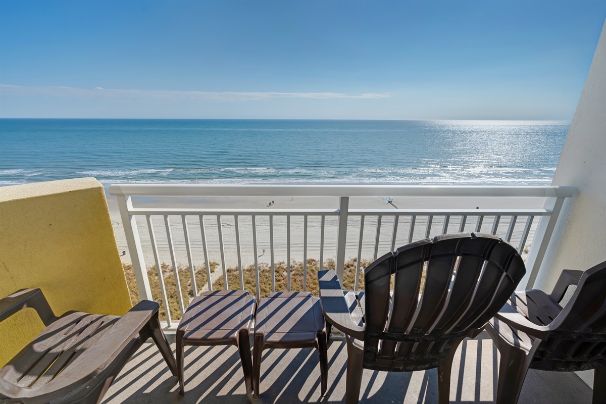 Amazing View from the Balcony!