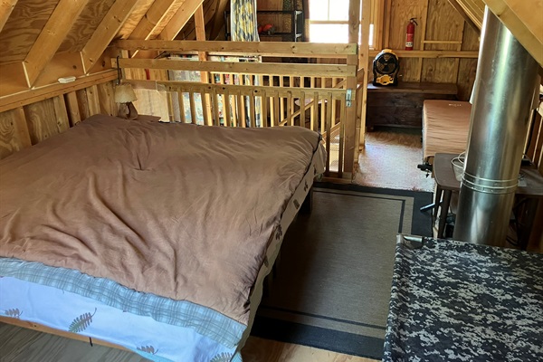 Upstairs bunkhouse