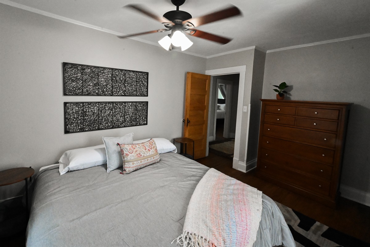 Bedroom 1 with dresser