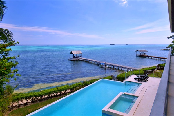 A rare vantage point — where land, sky, and ocean meet in seclusion