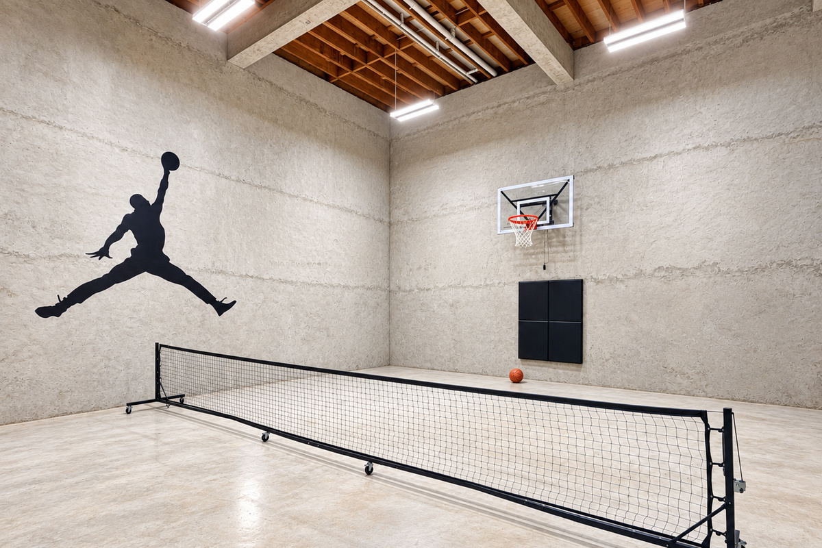 Basketball & Pickle Ball Court