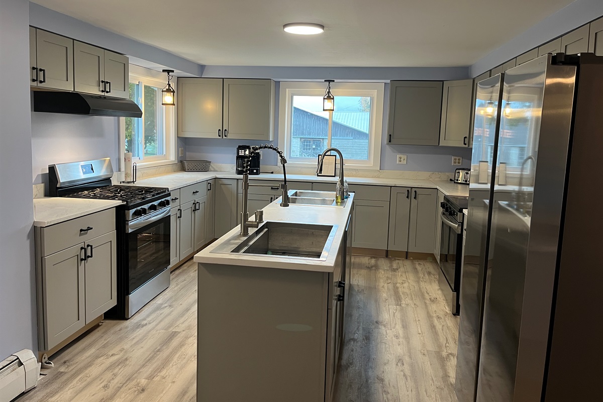 Renovated kitchen