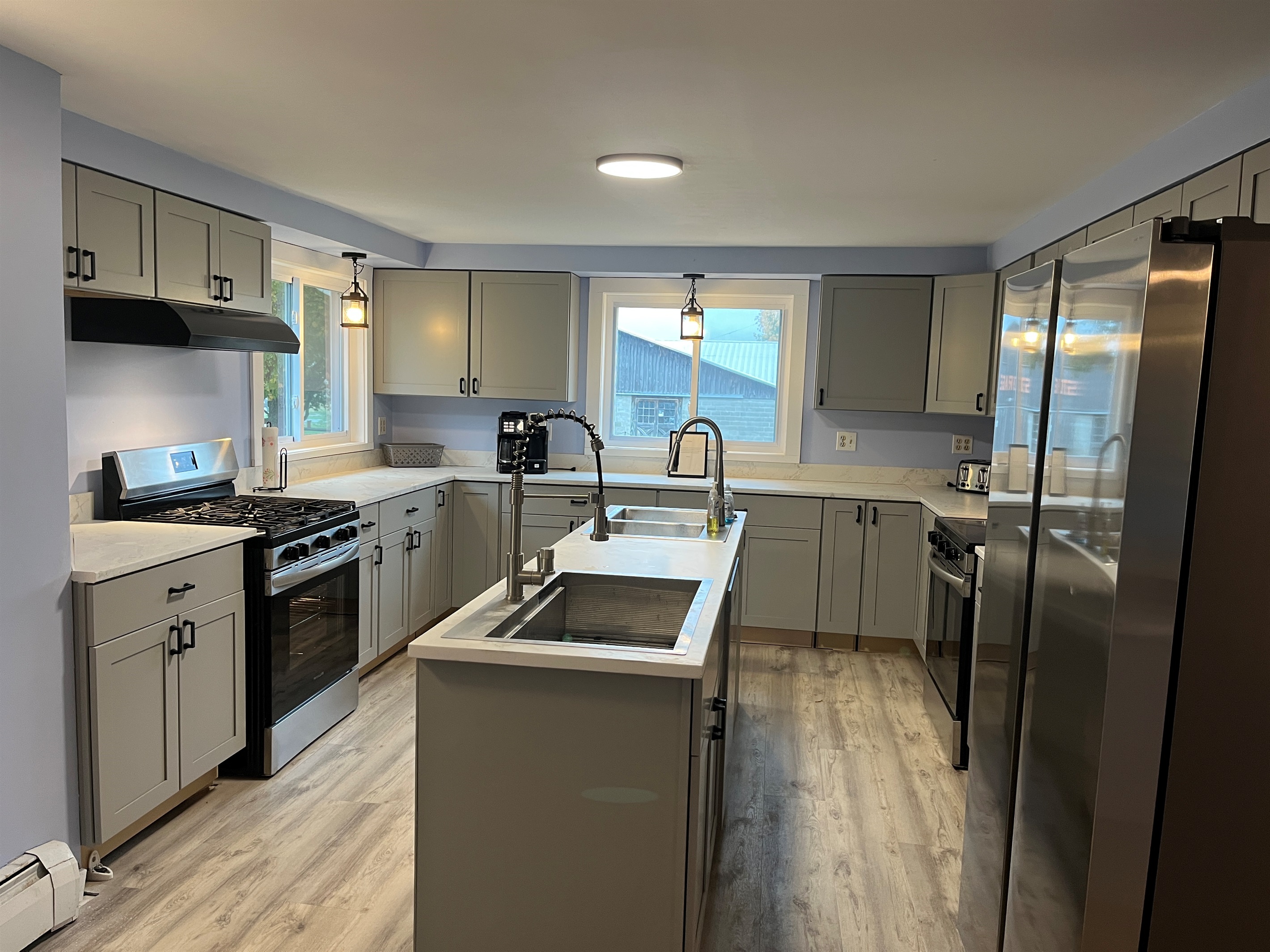 Renovated kitchen
