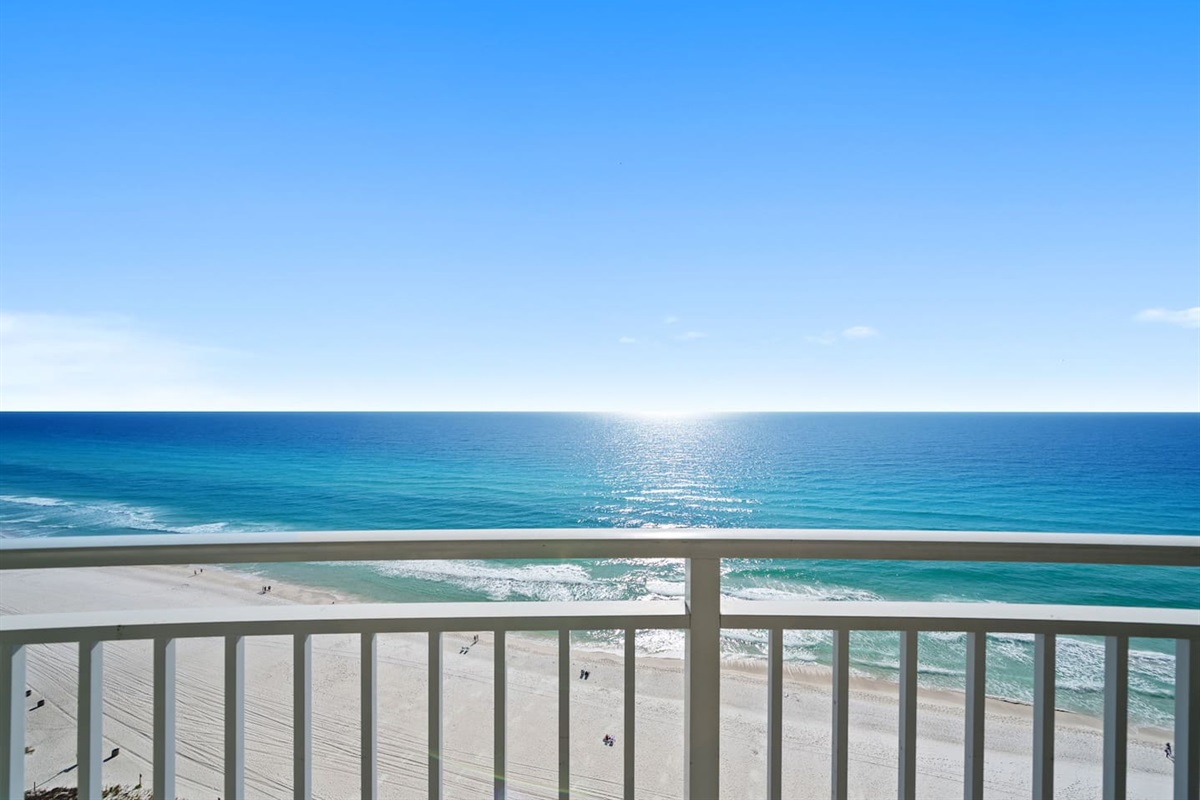 Your view from the balcony of this condo will never get old!
