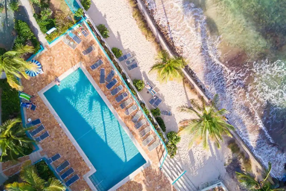 The third pool you will have access to is at Bolong Beach Resort, only a short walk away using the gated walking access.