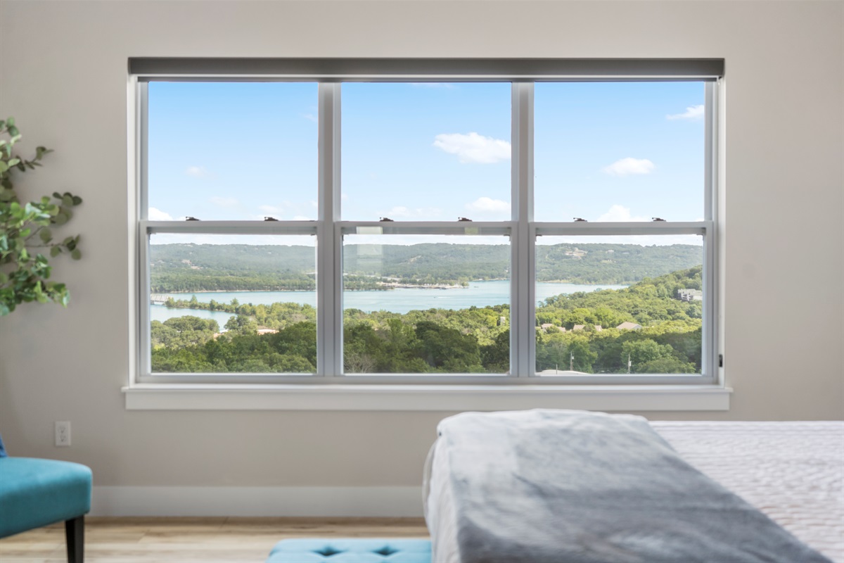 Master 3- Upper Level- Lake View