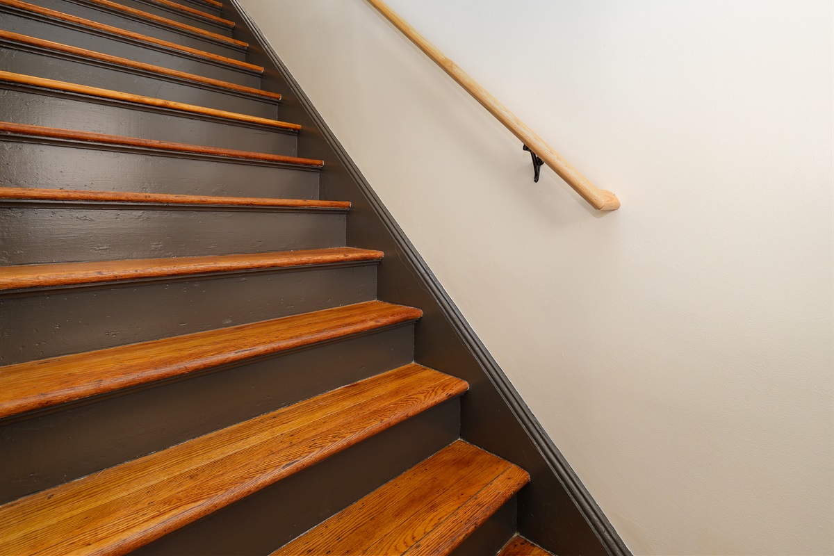 Stairs to upper level