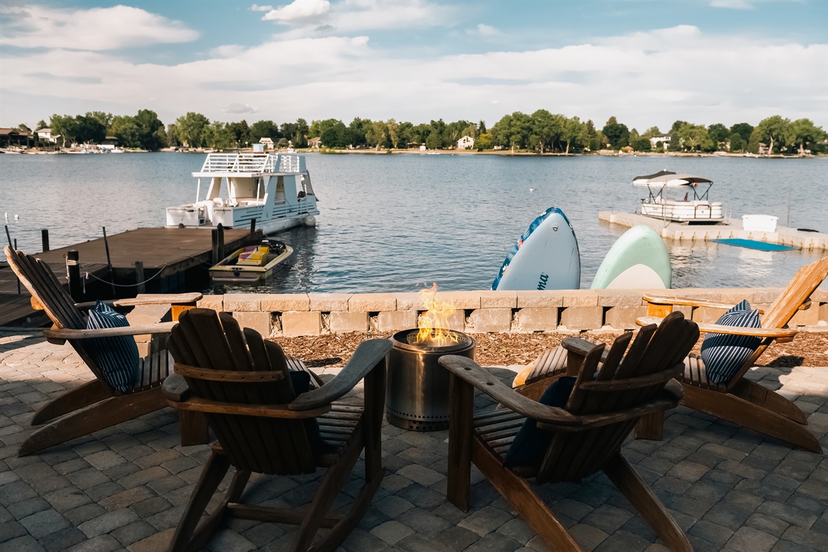 Where the water meets relaxation.