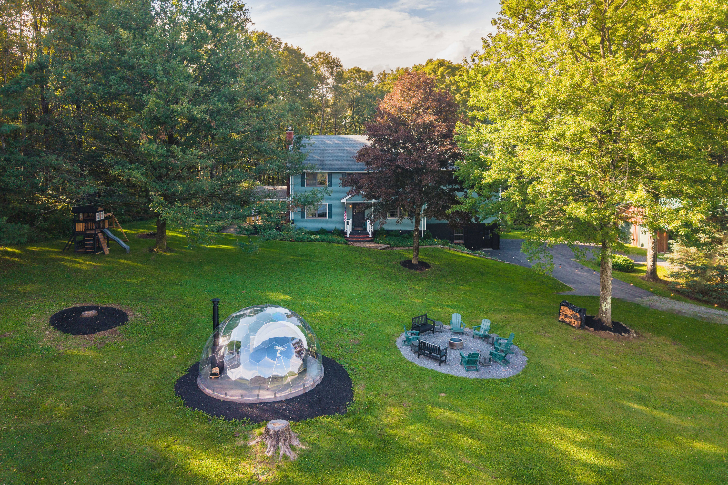 🏞 45 private acres in the heart of Dark Skies, PA.