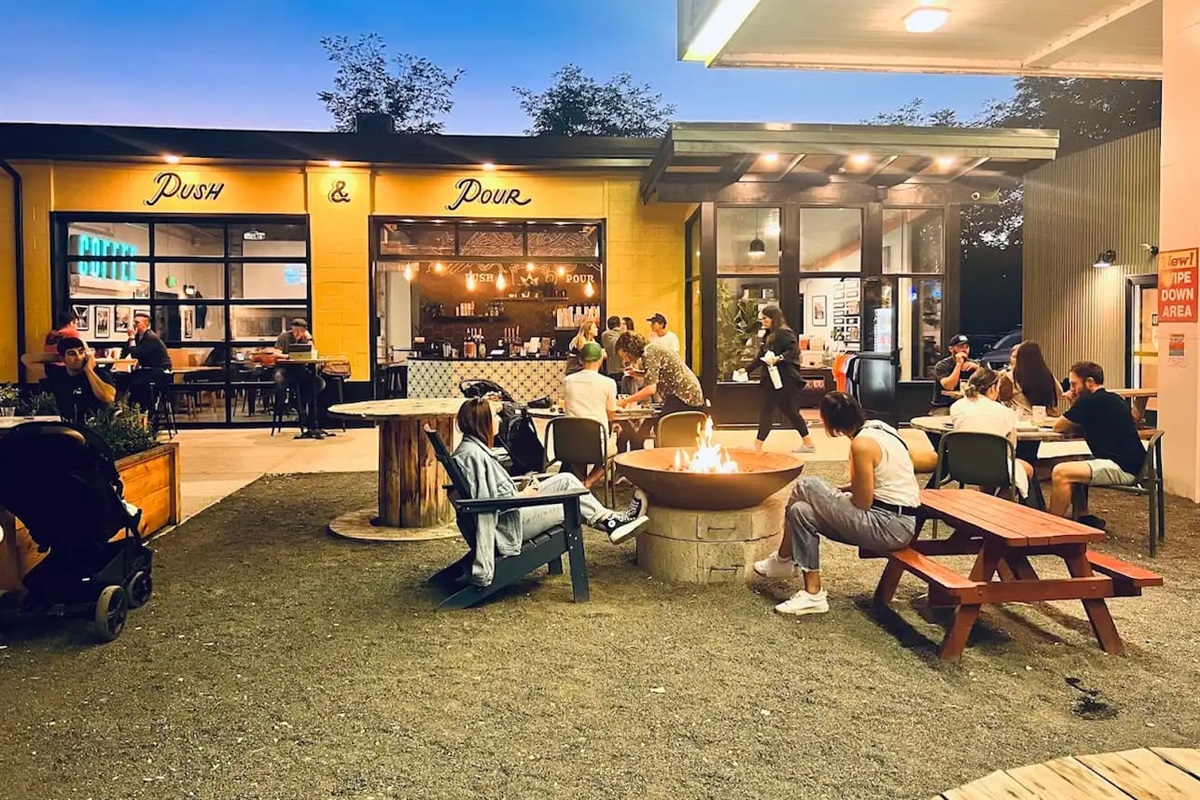 Neighborhood coffee bar