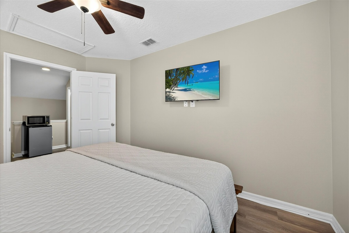 Watch TV at the end of your day when you just need to unwind.