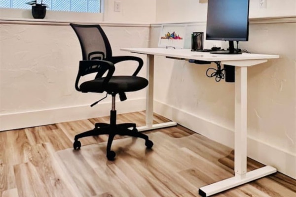 Dedicated working space.