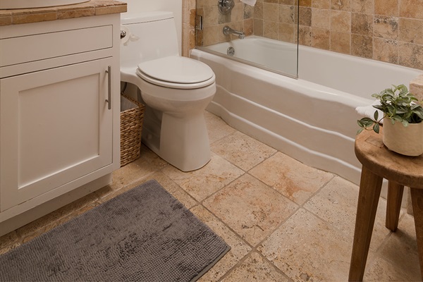 Spa-like bathroom