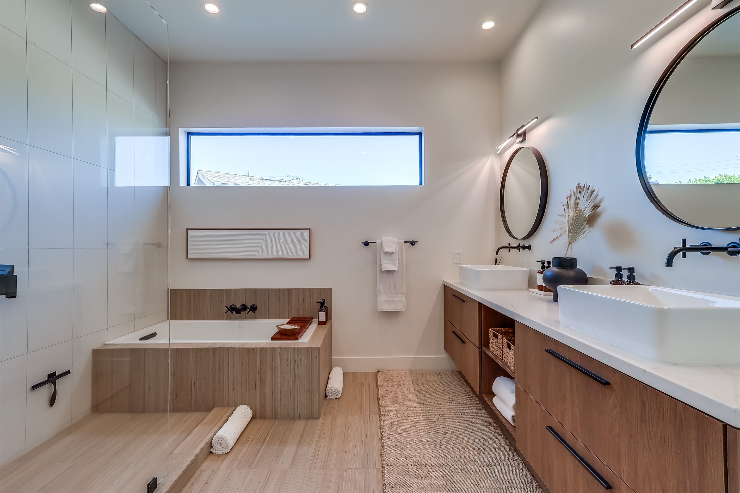 Primary suite 1 bathroom with double vanity