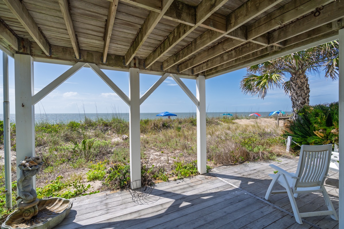 Under the Main Sundeck