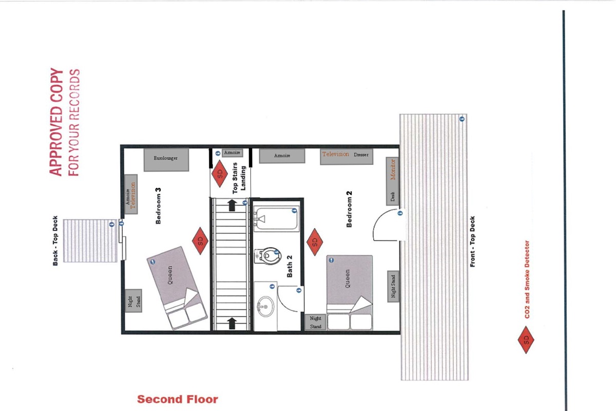 Sunkissed Floor Plan - SecondFloor