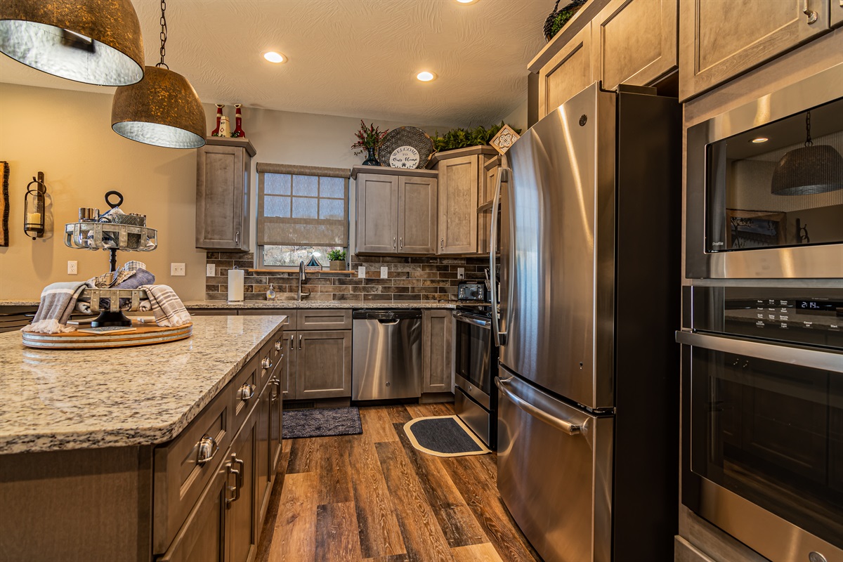 Everything you will need for making meals at your home away from home!