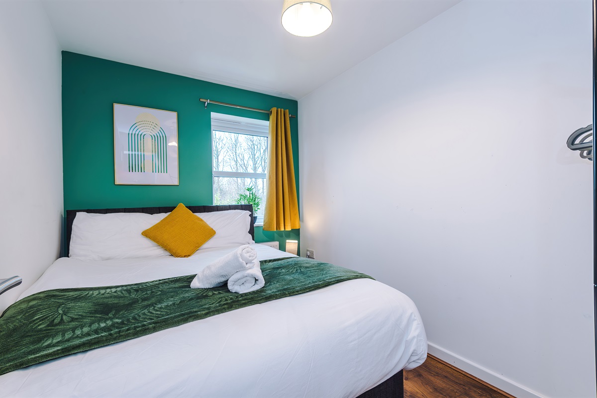 Bedroom 4 benefits from a hotel comfort king bed which can be arranged into 2 singles