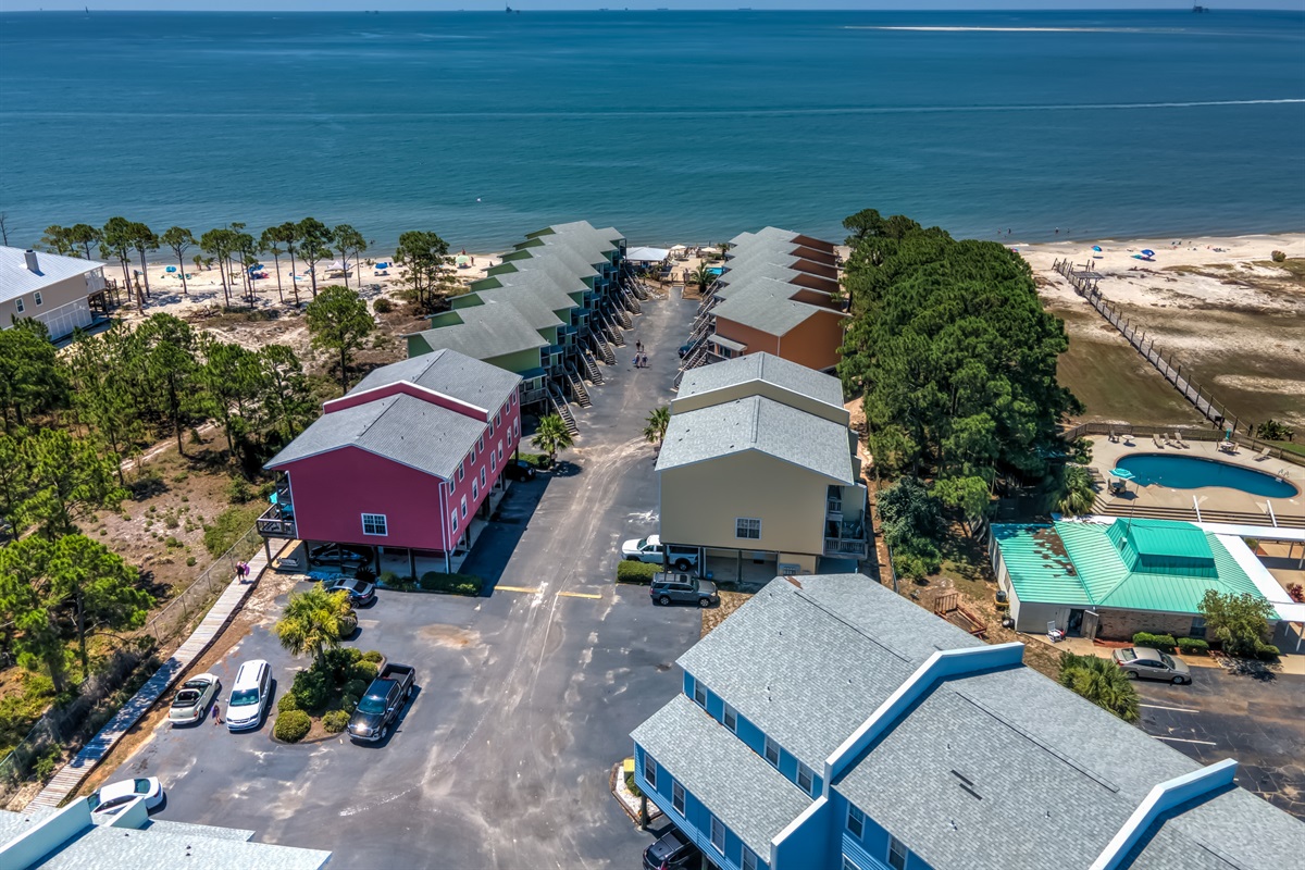 Short Walk to the Beach Side Pool & Beach