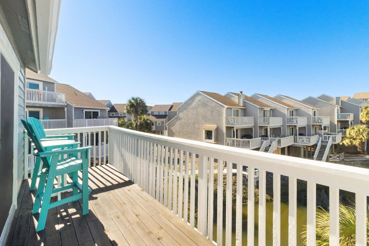Step out onto the spacious master deck for morning coffee or evening cocktails &mdash; this private perch is all yours.	