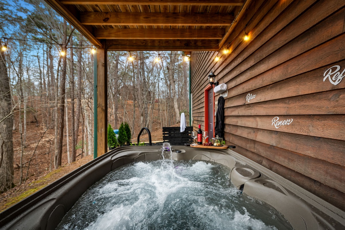 It’s the perfect place to soak, relax, and enjoy the peaceful atmosphere.