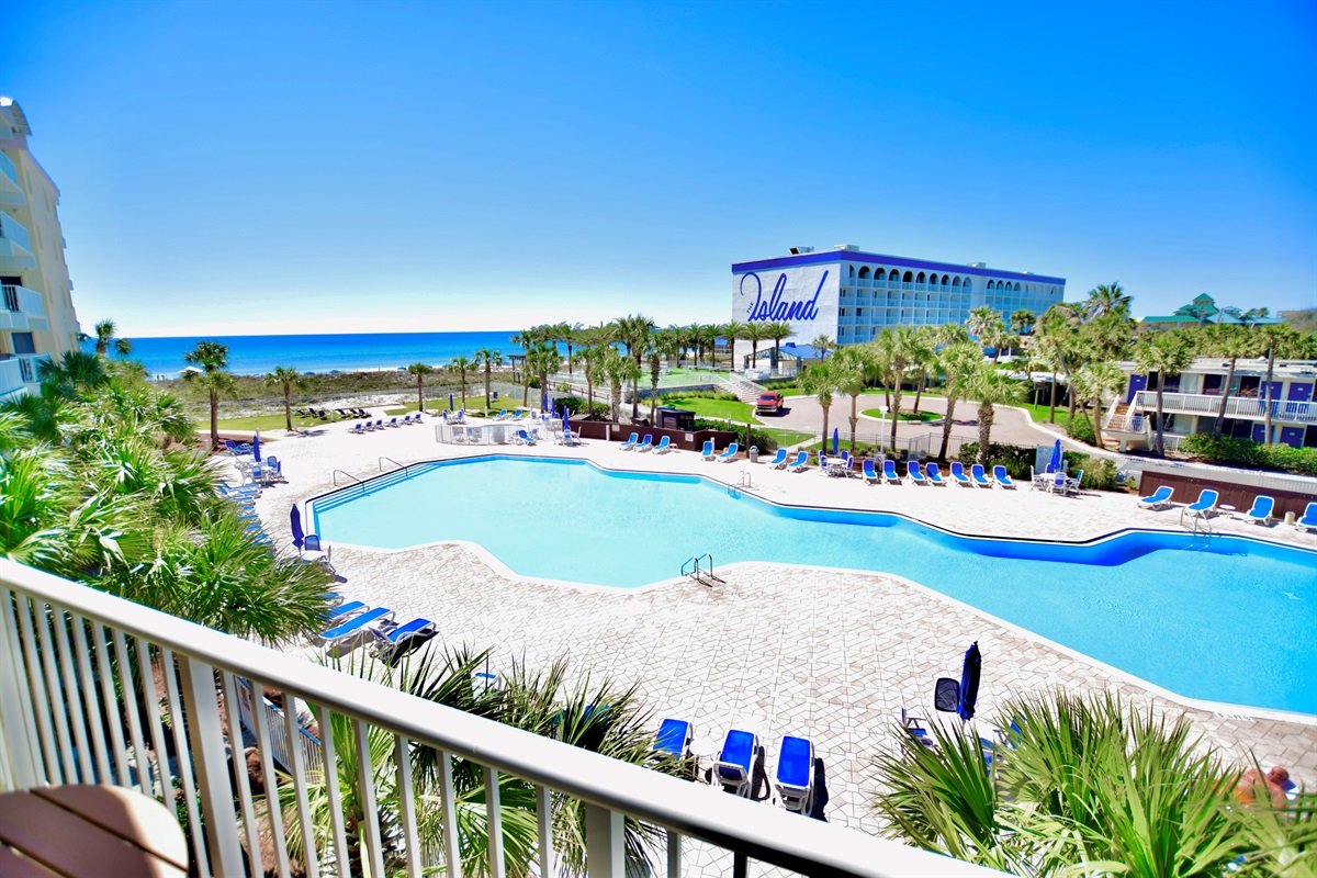 Destin West Gulfside #309: Balcony View