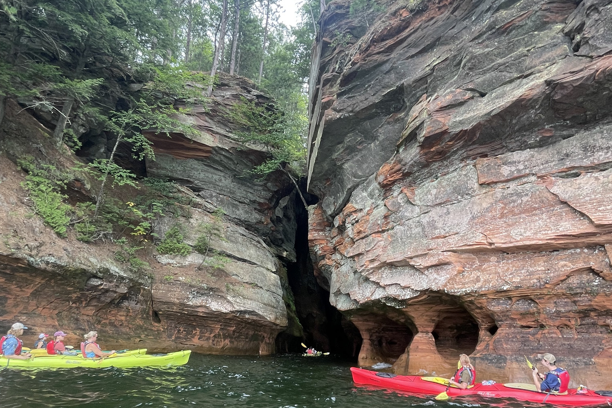 Meyers Beach Sea Cavies via kayak tour weather permitting, 20 minutes away from cabin